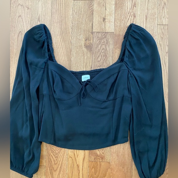 Black Wilfred novella blouse - Picture 2 of 3